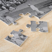 Menge auf Strand Puzzle (Seite)