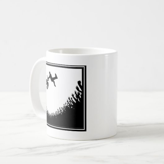 MENGE BMX KAFFEETASSE (Vorderseite Links)