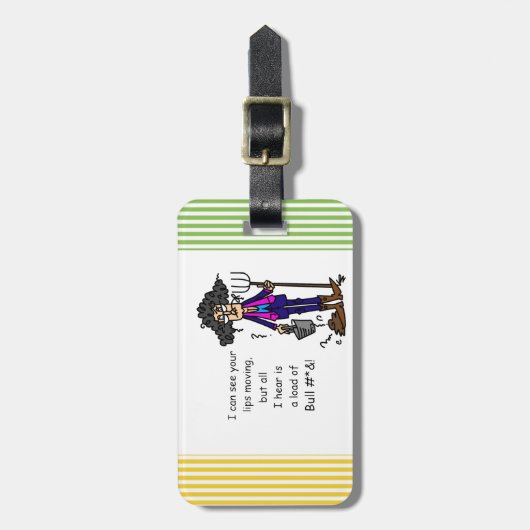 Menge BS Gepäckanhänger (Vorderseite vertikal)