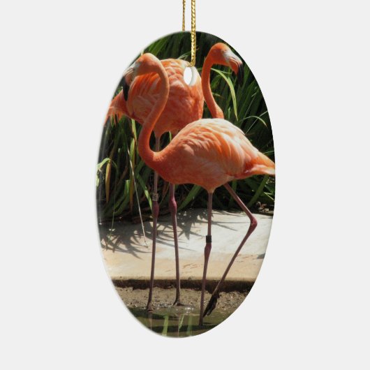 Menge der Flamingo-Verzierung Keramikornament (Rechts)