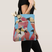 Menge der Flamingos Tasche (Von Nahem)