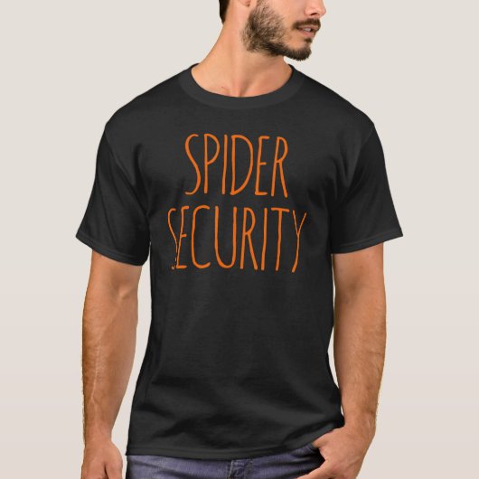 MENGE DER HALLOWEEN KOSTENSPIDER-SICHERHEITSDEKORA T-Shirt (Vorderseite)
