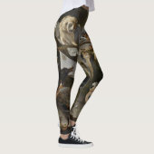 Menge der musikalischen Vögel, die Leggings malen (Rechts)