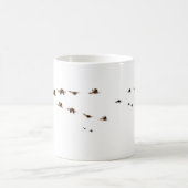 Menge der Natur-| der abwandernden Gänse Kaffeetasse (Mittel)