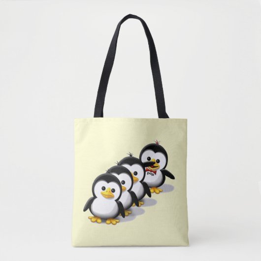Menge der Pinguine Tasche (Vorderseite)