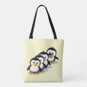 Menge der Pinguine Tasche (Rückseite)