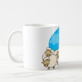 Menge der Schaf-Tasse Kaffeetasse (Links)