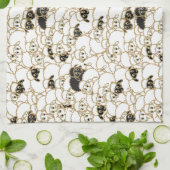 Menge der Schafe Küchentuch (Gefaltet)