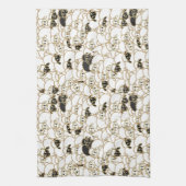 Menge der Schafe Küchentuch (Vertikal)