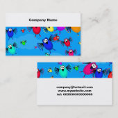 Menge der Vögel Visitenkarte (Vorne/Hinten)