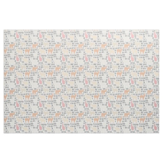 Menge des Alpaka-Musters Stoff (Fat Quarter (45,7 x 55,9 cm))