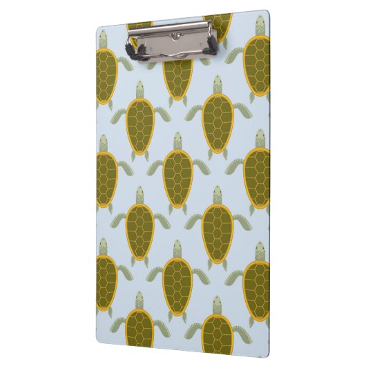 Menge des Meeresschildkröte-Musters Klemmbrett (Links)