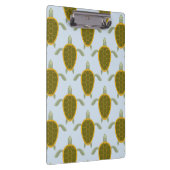 Menge des Meeresschildkröte-Musters Klemmbrett (Rechts)