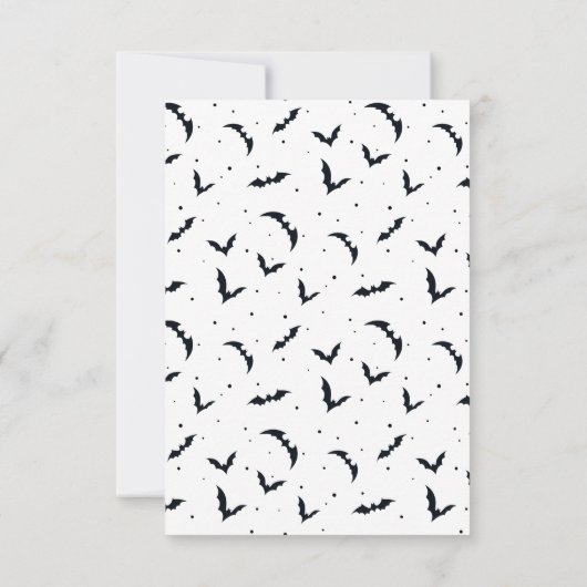 Menge für Halloween-Karten Einladung (Rückseite)