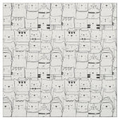 Menge Katzen Stoff (Muster)