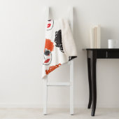 Menge lustiger Völker, nahtloser Hintergrund Sherpadecke (Beispiel)