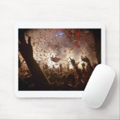 Menge partying mousepad (Mit Mouse)