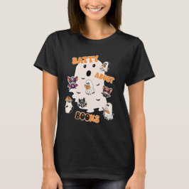 Menge über Bücher Spaß halloween Design für Leser T-Shirt