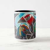 "Menge von Grackles" Tasse (Zentrum)