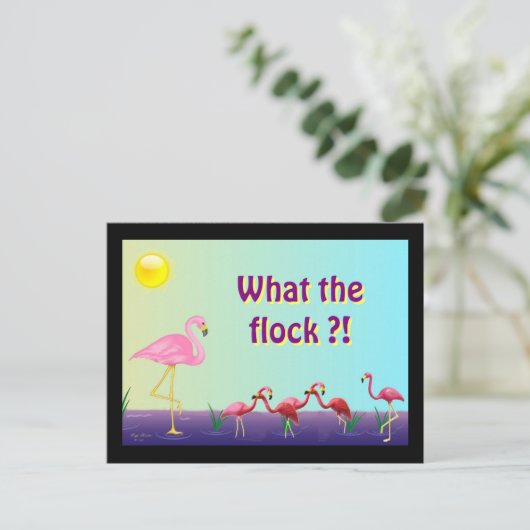 Menge weg postkarte (Stehend Vorderseite)