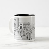 Mengen 2 zweifarbige tasse (Vorderseite Links)
