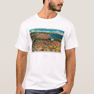 Mengen auf dem Strand, Sankt CruzSanta Cruz, CA T-Shirt