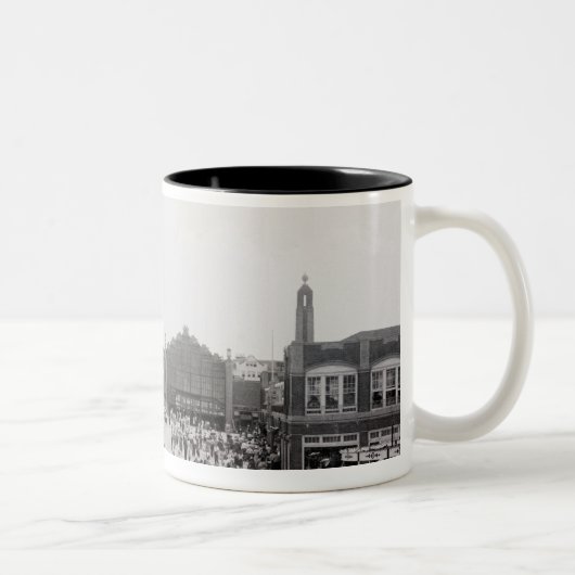 Mengen Zweifarbige Tasse (Rechts)