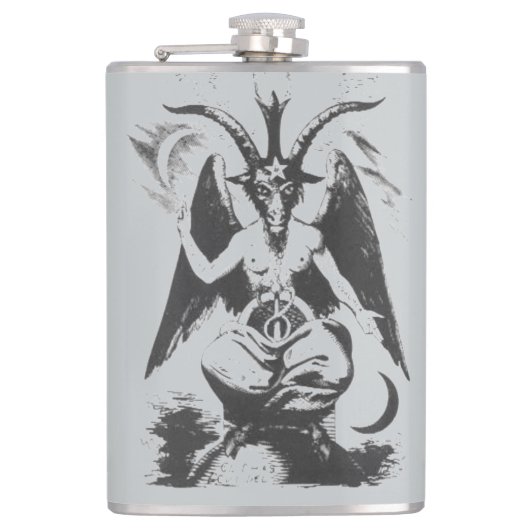 Mengenziege Flachmann (Vorderseite)