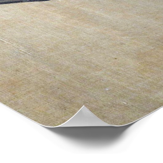 Mengfu - Pferd Poster (Ecke)