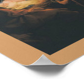 Mengs Adoration Shepherd Vintag Art Poster (Ecke)