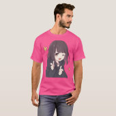 Menhera Chan Anime T-Shirt (Vorne ganz)