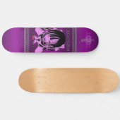 Menhera Purple Skateboard (Horizontal)