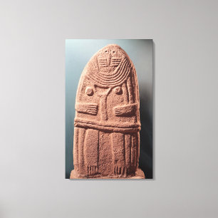 Menhir statue no.4, Saint-Sernins-sur-Rance Leinwanddruck