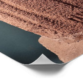 Menhir statue no.4, Saint-Sernins-sur-Rance Poster (Ecke)