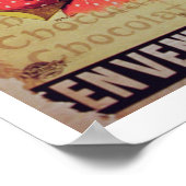'Menier Chocolat', überall im Verkauf (Farblein Poster (Ecke)
