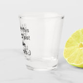 Menière-Kaffeetasse Flüssigkeit verschütten Schnapsglas (Rechts)