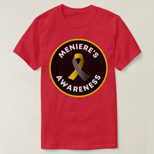 Menieres Disability Awareness T-Shirt (Design vorne)