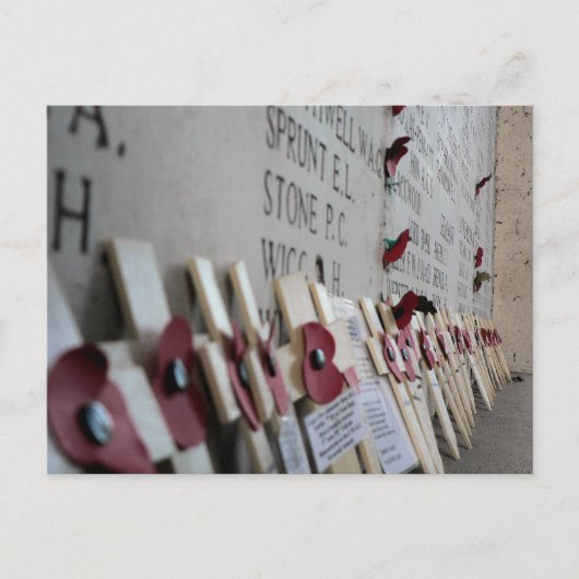 Menin Gate War Memorial Ypres Postkarte (Vorderseite)