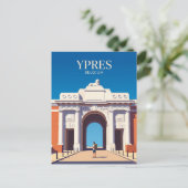 Menin-Tor Belgien Postkarte (Stehend Vorderseite)
