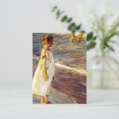 Menina - Joaquin Sorolla Postkarte (Stehend Vorderseite)