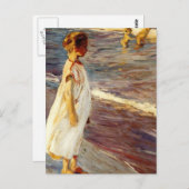 Menina - Joaquin Sorolla Postkarte (Vorne/Hinten)