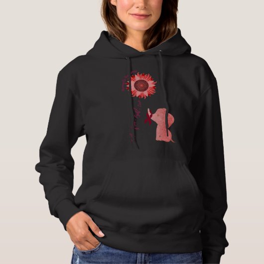 Meningitis Bewusstsein Fungalmeningitis Verwandter Hoodie (Vorderseite)