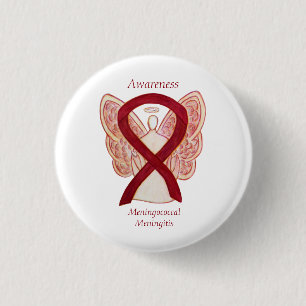 Meningokokken Meningitis Sensibilisierungskampagne Button