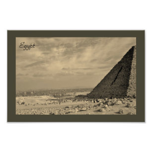 Menkaure Pyramid Fotodruck