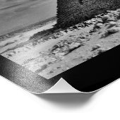 Menkaure Pyramide von Gizeh Fotodruck (Ecke)