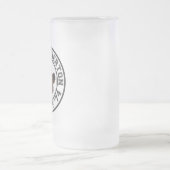 Menlo-Atherton Highschool Klasse von Bier-Tasse Mattglas Bierglas (Mittel)