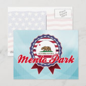 Menlo Park, CA Postkarte (Vorne/Hinten)