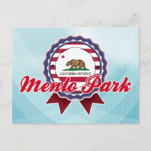 Menlo Park, CA Postkarte