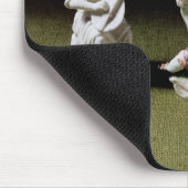 Mennecy Porzellangruppe eines Sängers Mousepad (Ecke)