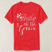 Mennenbrüder der Groom-Funny Wedding oder Bachelo T-Shirt (Design vorne)